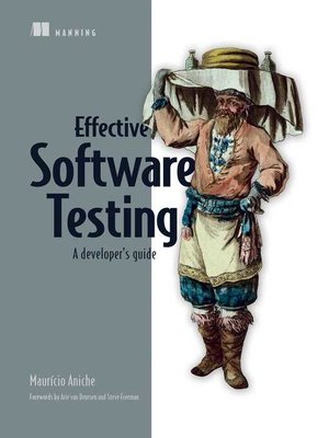 cover image of Effective Software Testing